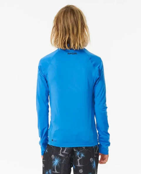 Kids Brand Wave Uv Long Sleeve Rash Guard Rip Curl Rash Guards & Vest - Image 2