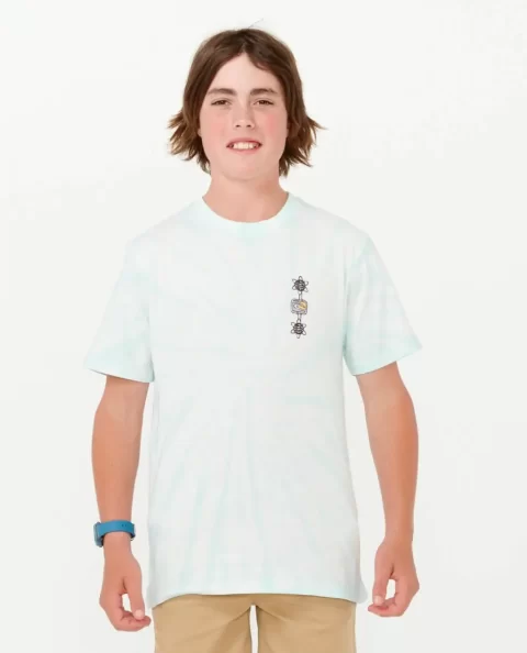 Kids Evolution Tie Dye Tee Rip Curl Tops & Tees