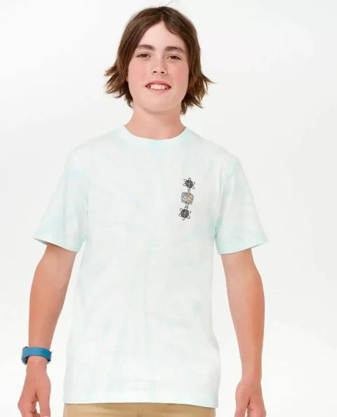 Kids Evolution Tie Dye Tee Rip Curl Tops & Tees - Image 5