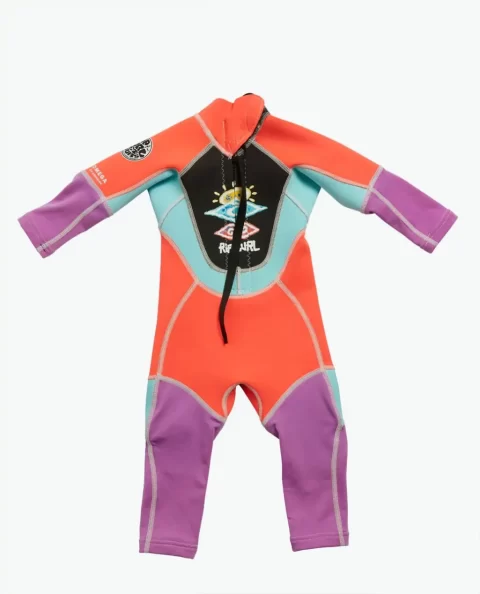 Kids Groms Omega Back Zip Easy On/Off Wetsuit Girls Wetsuits Rip Curl - Image 2