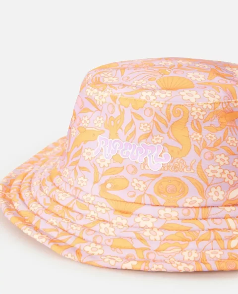 Kids Hats & Beanies Rip Curl Mixed Swim Upf50 Bucket Hat - Image 4