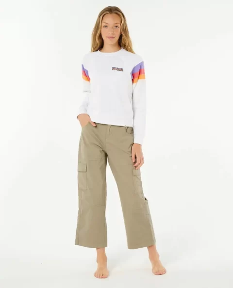 Kids Hoodies & Fleece Rip Curl Las Dalias Raglan Crew - Image 4