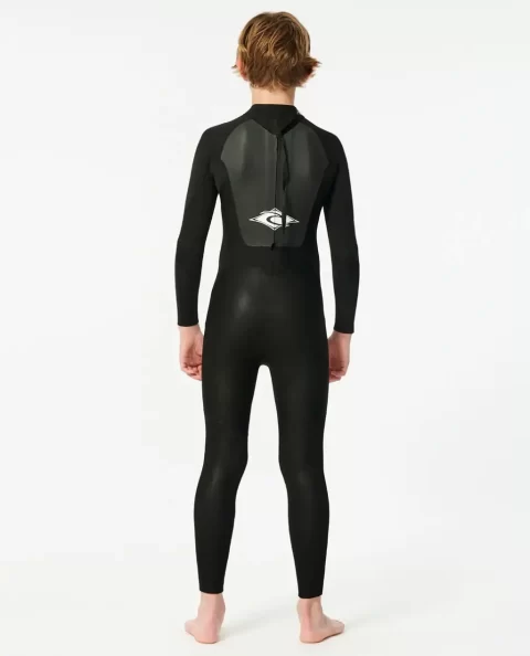 Kids Omega 3/2 Back Zip Fullsuit Wetsuit Kids Rip Curl Fullsuits - Image 3