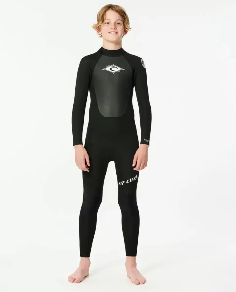 Kids Omega 3/2 Back Zip Fullsuit Wetsuit Kids Rip Curl Fullsuits