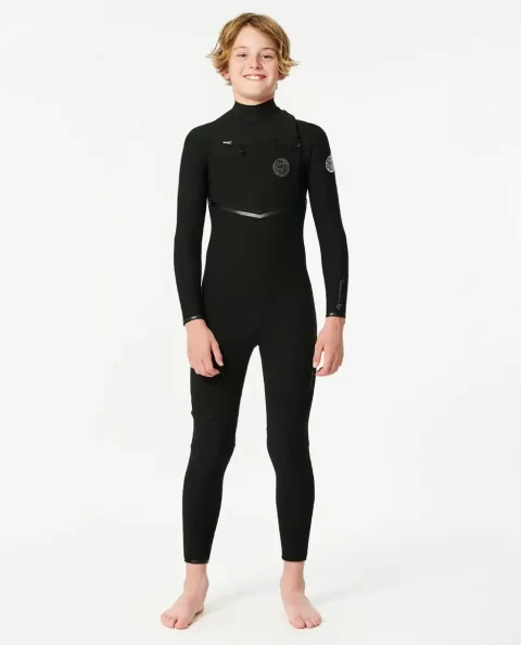 Kids Rip Curl Fullsuits Kids Flashbomb 3/2 Chest Zip Wetsuit