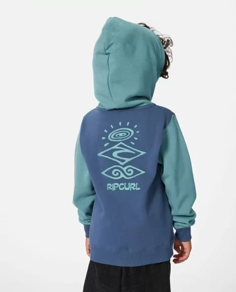 Kids Rip Curl Grom Energy Zip Through Hood Hoodies & Fleece - Image 2