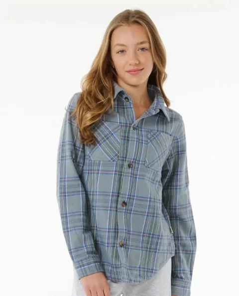 Kids Rip Curl High Tide Soft Flannel Jackets