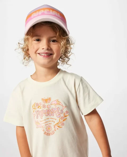 Kids Rip Curl Rainbow Logo Tee Tops & Tees - Image 4