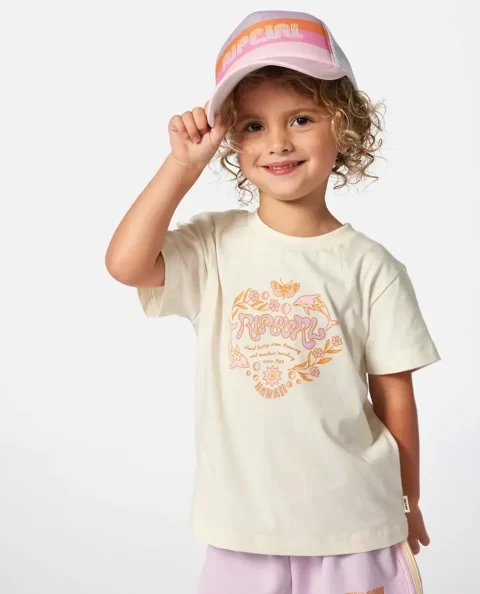 Kids Rip Curl Rainbow Logo Tee Tops & Tees