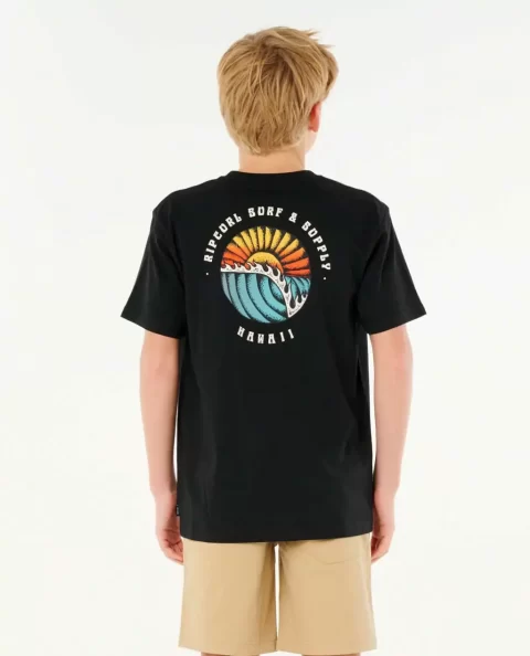 Kids Rip Curl Sunsets Destination Tee Tops & Tees - Image 2