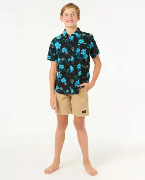 Kids Rip Curl Surf Revival Short Sleeve Shirt Tops & Tees - Image 4