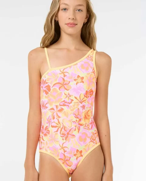 Kids Rip Curl Swimwear Island Bliss One Piece - Image 5