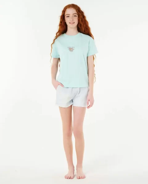 Kids Rip Curl Tops & Tees Butterfly Heritage Tee - Image 4