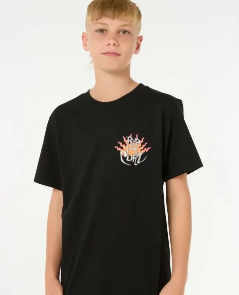Kids Rip Curl Tops & Tees Dazed Tee - Image 5