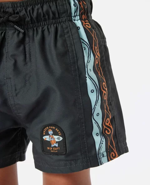 Kids Rip Curl Tube Town Cosmic Volley Boardshorts - Image 4