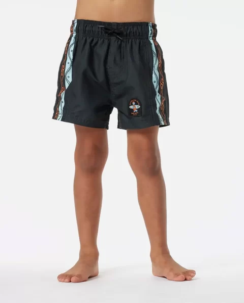 Kids Rip Curl Tube Town Cosmic Volley Boardshorts