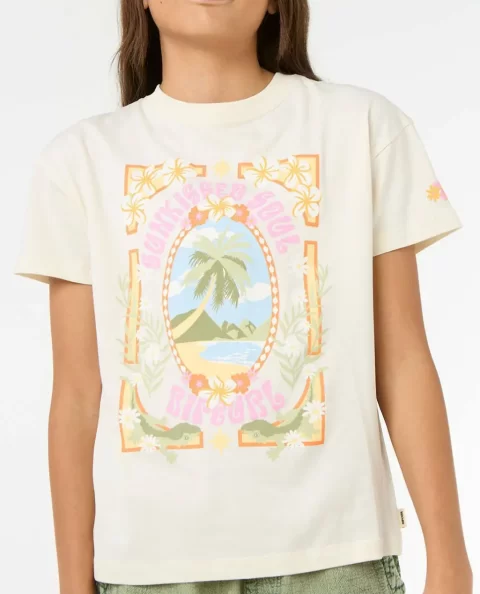 Kids Shorts Island Bliss Art Tee Rip Curl - Image 5