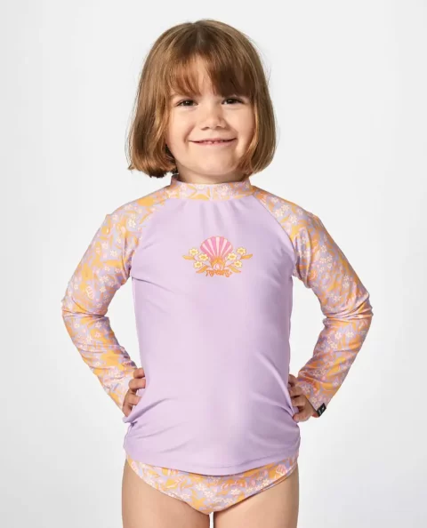 Kids Swimwear Rip Curl Rainbow Tide Long Sleeve Set