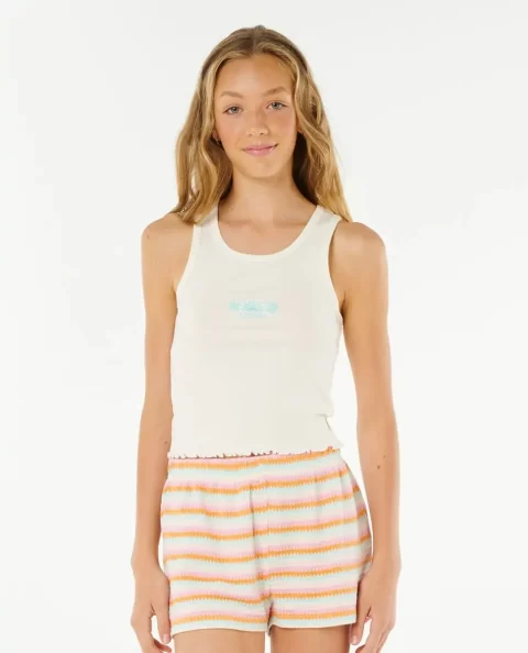 Kids Tops & Tees Neon Isles Rib Tank Rip Curl
