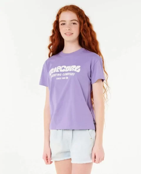 Kids Tops & Tees Rip Curl Surf Puff Relaxed Tee - Image 2