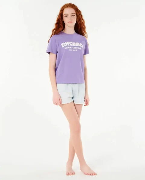 Kids Tops & Tees Rip Curl Surf Puff Relaxed Tee - Image 4