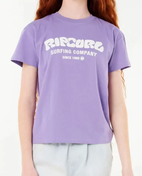 Kids Tops & Tees Rip Curl Surf Puff Relaxed Tee - Image 5