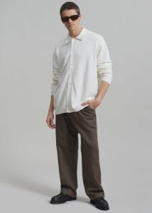 Knitwear Myles Cardigan - White Men The Frankie Shop White - Image 4