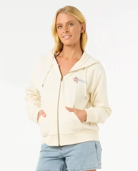 La Joya Relaxed Zip Through Women Hoodies & Fleece Rip Curl - Image 2