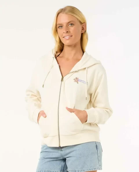 La Joya Relaxed Zip Through Women Hoodies & Fleece Rip Curl - Image 3