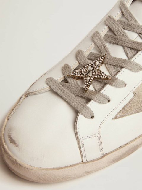 Lace Lock With Star Clip In Antique Gold Color Golden Goose Antique Gold Women Jewelry - Image 2