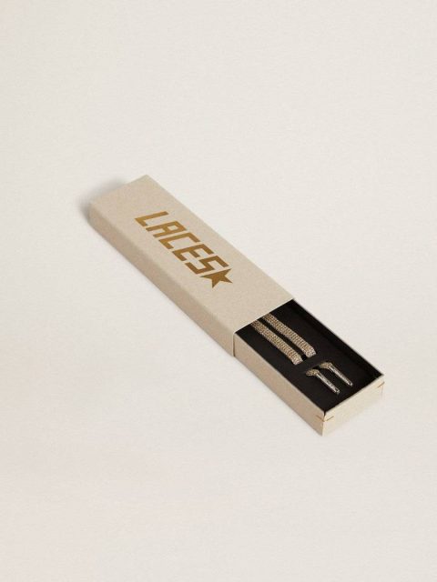 Laces Gold Golden Goose Gold Lurex Laces Women - Image 2