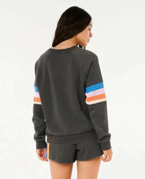 Las Dalias Raglan Crew Hoodies & Fleece Women Rip Curl - Image 3