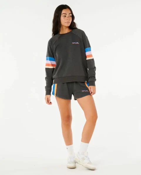 Las Dalias Raglan Crew Hoodies & Fleece Women Rip Curl - Image 4