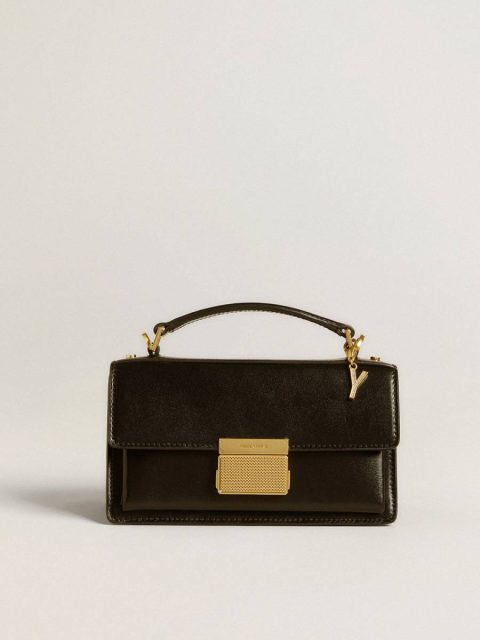 Letter Y Charm In Gold-Colored Brass With Crystals Gold Bag Accessories Women Golden Goose - Image 4