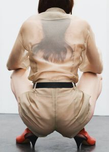 Lise Sheer Shorts - Desert Sand Beige The Frankie Shop Bottoms Women - Image 5