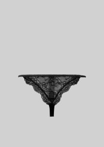 Loungewear Women Samsøe Samsøe Sahazel String - Black The Frankie Shop Black - Image 2