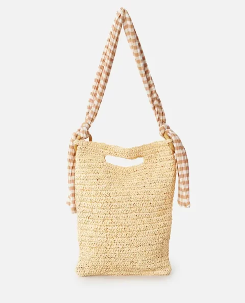 Luggage & Travel Premium Straw 23L Tote Women Rip Curl - Image 3