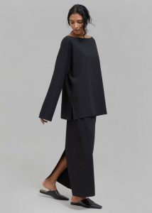 Malvo Top - Black Black Women The Frankie Shop Tops - Image 3