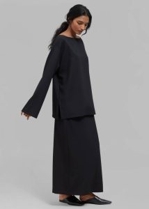 Malvo Top - Black Black Women The Frankie Shop Tops - Image 5