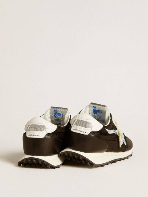 Marathon Men’s Marathon With Black Nylon Upper And White Star Golden Goose Men - Image 5