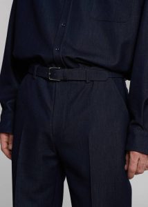 Mason Trousers - Indigo Blue Men The Frankie Shop Bottoms - Image 3