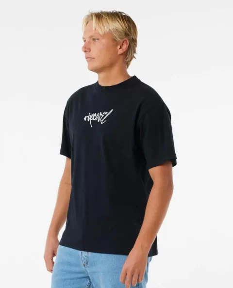 Medina Script Tee Mens Rip Curl Tees & Tanks - Image 2