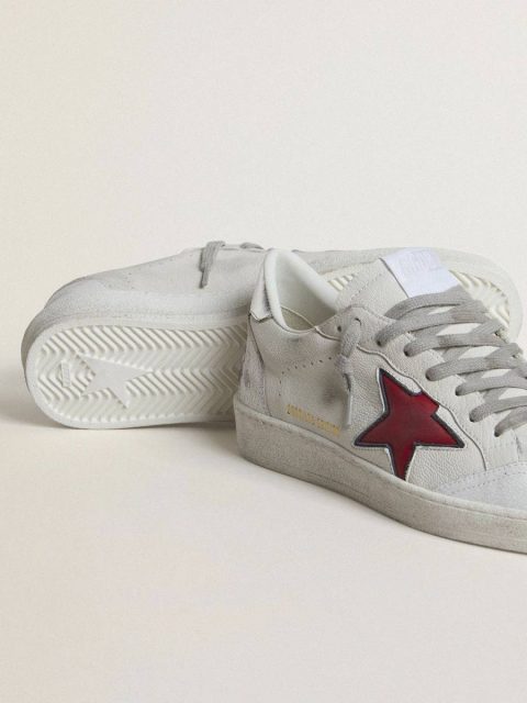 Men Ball Star Ltd With Red Star And Silver Heel Tab Ball Star Golden Goose - Image 3
