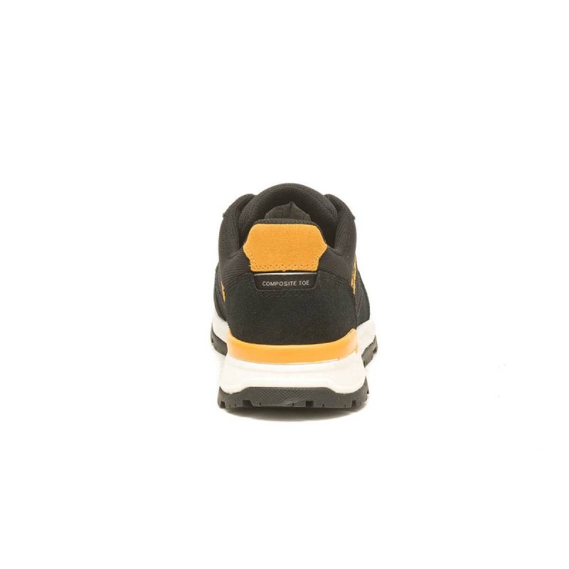 Men Black/Cat Yellow Men's Venward Composite Toe Work Shoe Shoes Cat - Image 5