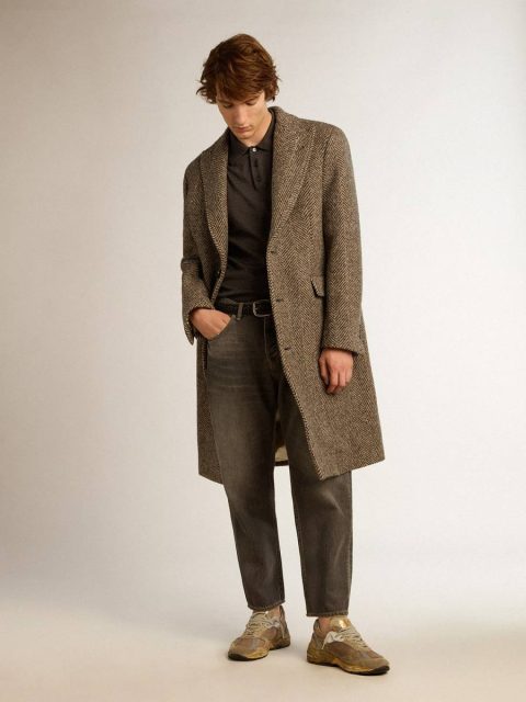 Men Black Men’s Stonewashed-Effect Black Jeans Golden Goose Jeans & Pants - Image 2