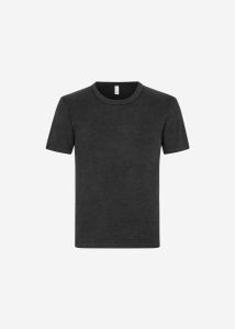 Men Black Tops Samsøe Samsøe Salars T-Shirt - Black The Frankie Shop - Image 3