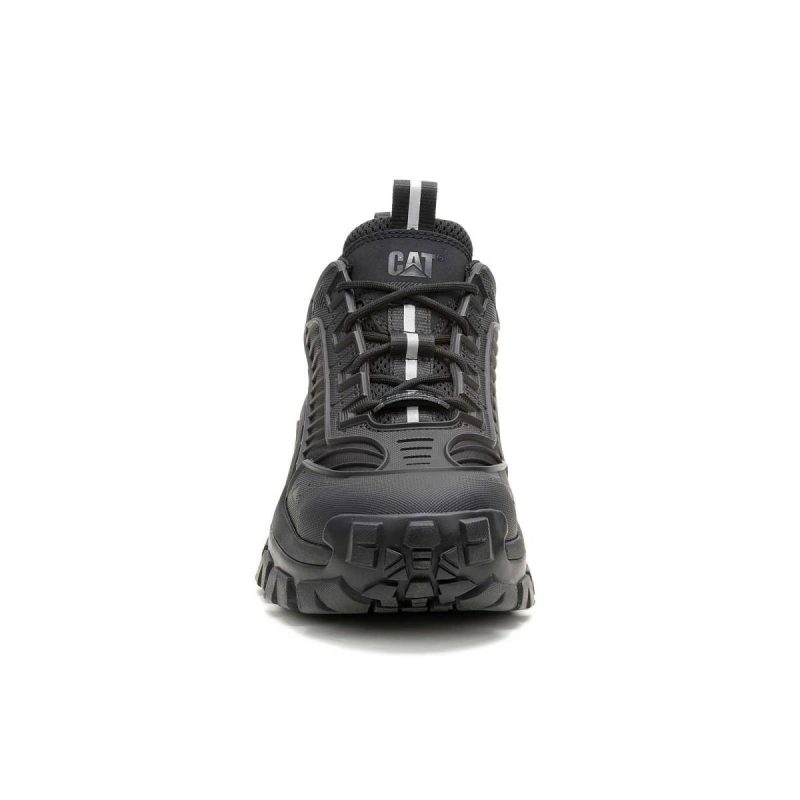 Men Cat Black/Black Men's Invader Mecha Composite Toe Work Shoe Shoes - Image 3
