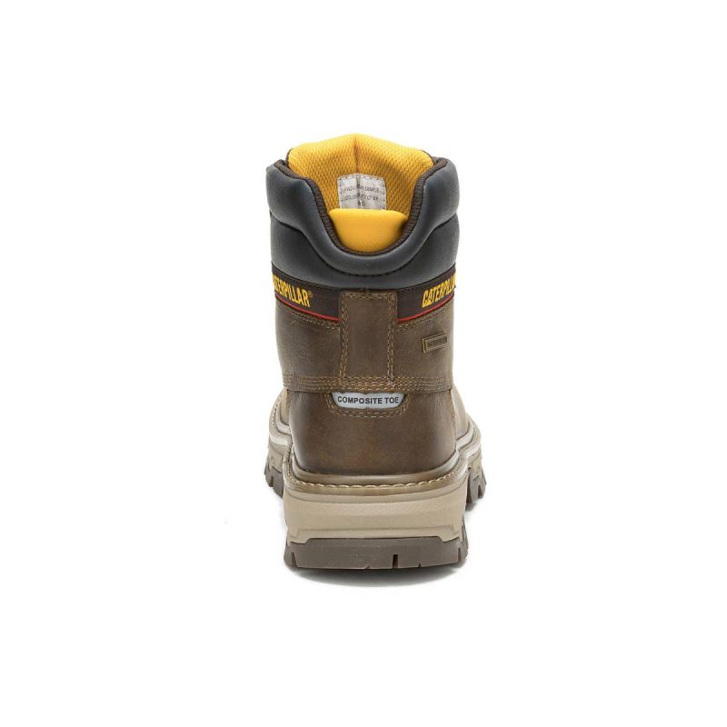 Men Cat Boots Men's Colorado Equip 6" Waterproof Composite Toe Work Boot Pyramid - Image 5
