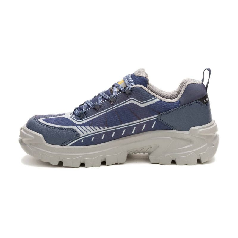 Men Cat Total Eclipse Invader Sport Lo Mesh Composite Toe Work Shoe Shoes - Image 4