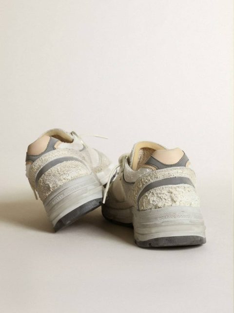 Men Dad-Star Men's Dad-Star In White And Gray Suede And White Leather Star White Golden Goose - Image 5